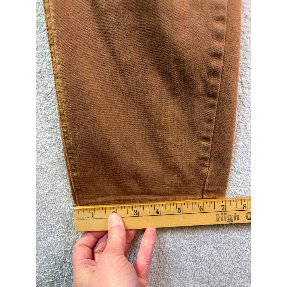 Judy Blue Carpenter Pants Women 15 (Fits 34x26) Brown Slim Fit High Rise Utility - Picture 8 of 8